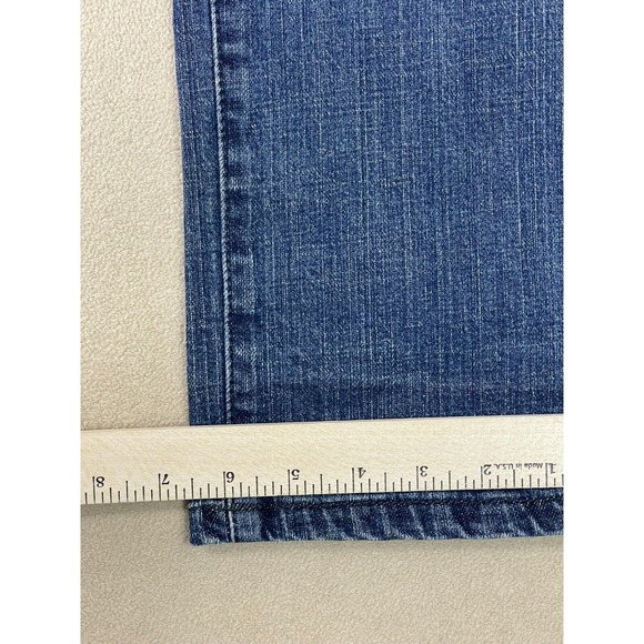 Levi's Red Tab Jeans Adult 31 Blue Straight Leg Low Rise Logo Womens - Picture 6 of 11